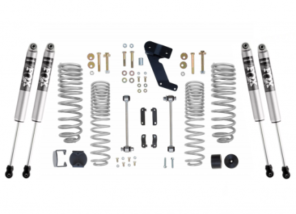 KIT DE LEVANTE DE SUSPENSIÓN 2,5″ CON AMORTIGUADORES FOX 2.0 JEEP